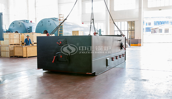 供熱量 4200kw 燃?xì)鉄崴b箱式移動(dòng)熱源